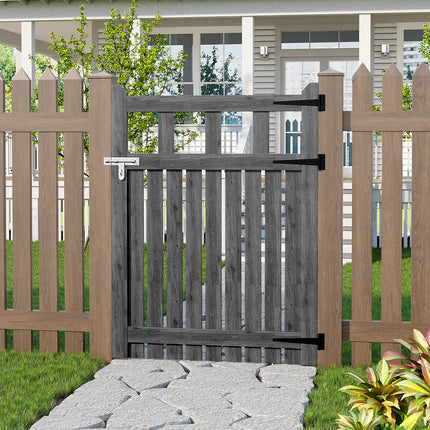 90x120cm Outdoor Wooden Garden Gate Fence Door