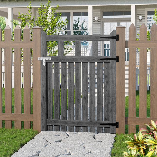 90x120cm Outdoor Wooden Garden Gate Fence Door