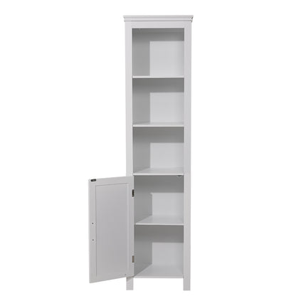 Freestanding Bathroom Tall Cabinet with Door