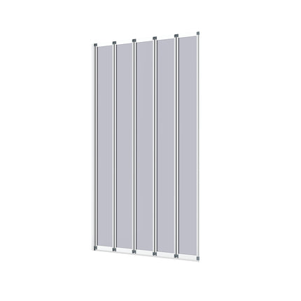 Bath Shower Screen with 5 Folding Panels