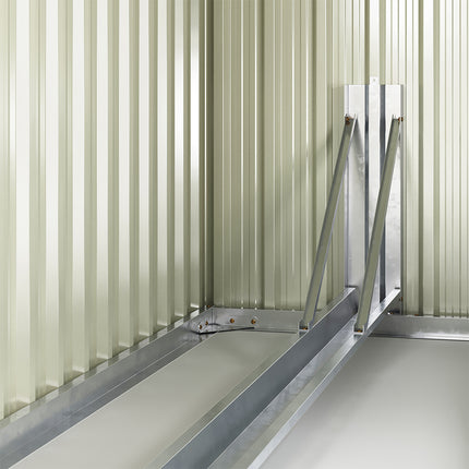 Galvanized Steel Bike Shed Bicycle Storage Shed