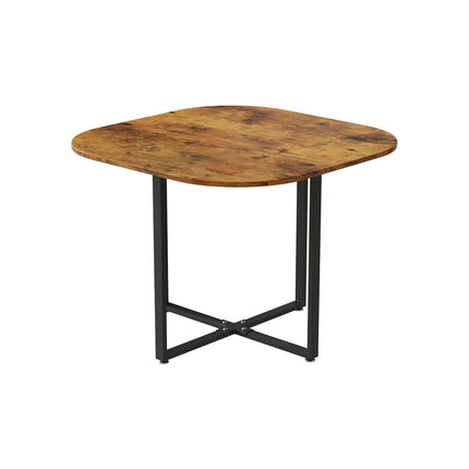Vintage Dining Table Set with 4 Chairs