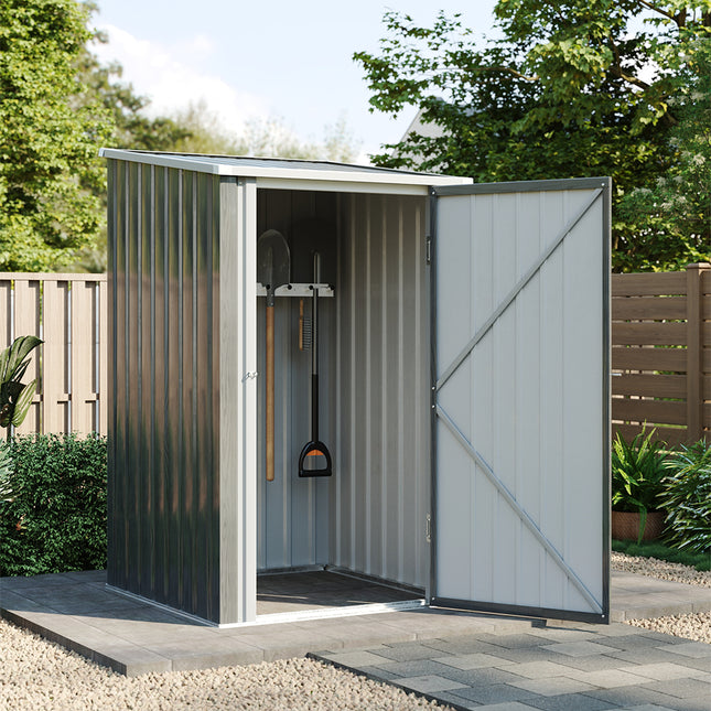 3 x 3FT Outdoor Metal Garden Storage Shed