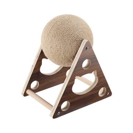 Cat Scratching Ball Natural Sisal Scratcher Pet Toy
