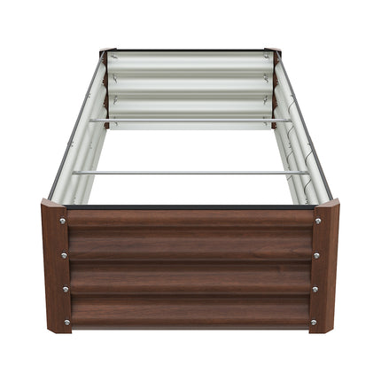 150cm x 60cm Rectangular Galvanized Steel Raised Garden Bed