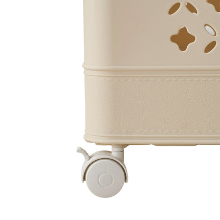 Foldable Laundry Basket with Casters