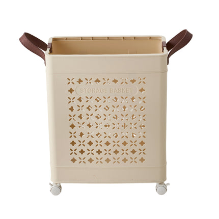 Foldable Laundry Basket with Casters