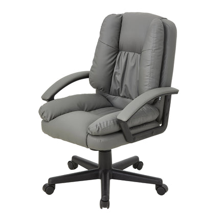 Swivel & Height Adjustable Office Chair with High Back