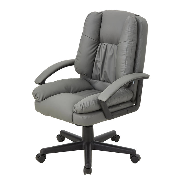 Swivel & Height Adjustable Office Chair with High Back
