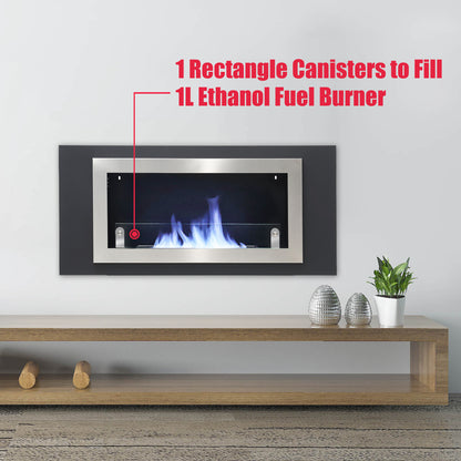 Bio Ethanol Fireplace Modern Home Deco Inset Fireplace Biofire Fire Wall Mounted