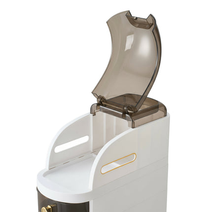 Plastic Tall Narrow Storage Cabinet