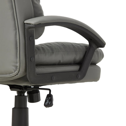 Swivel & Height Adjustable Office Chair with High Back