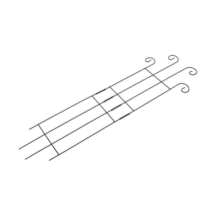 4-Pack Outdoor Metal Trellis Set for Climbing Plants