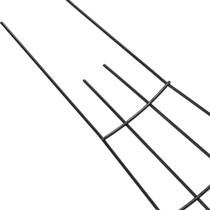 4-Pack Outdoor Metal Trellis Set for Climbing Plants