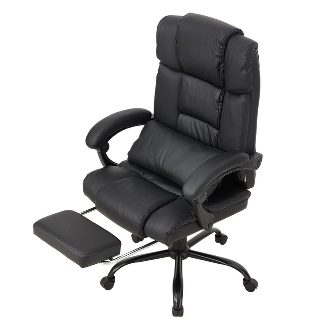 Swivel & Height Adjustable Office Chair with High Back