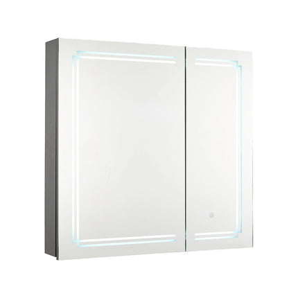 Wall-mounted Bathroom Mirror Cabinet with Led Lights