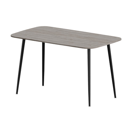 Modern Dining Table with MDF Tabletop & Metal Legs