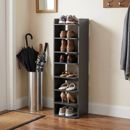 7-Tier/ 8-Tier Narrow Tall Shoes Rack for Entryway