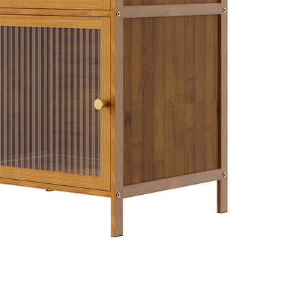 Versatile 2-Tier Storage Cabinet
