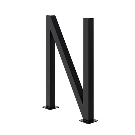 2Pcs Anti-Slip N-shaped Iron Table Legs