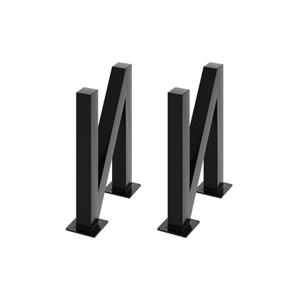 2Pcs Anti-Slip N-shaped Iron Table Legs