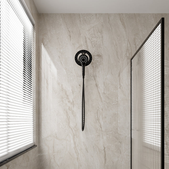 Black Bathroom Shower Set