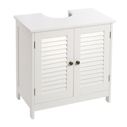 Under Sink Bathroom Cabinet 2 Shutter Door