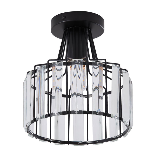 E27 Modern Crystal Ceiling Light