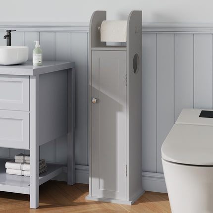 Wooden Bathroom Cabinet for Toilet Rolls