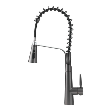 Pre-rinse Pull Down Kitchen Faucet Grey