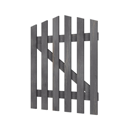 76x90cm Outdoor Wooden Garden Gate Fence Door
