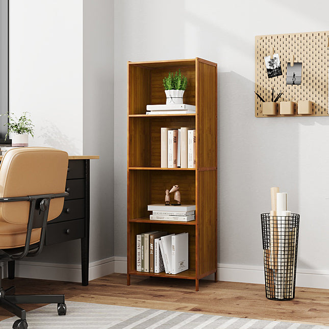 4-Tier Open Bookcase