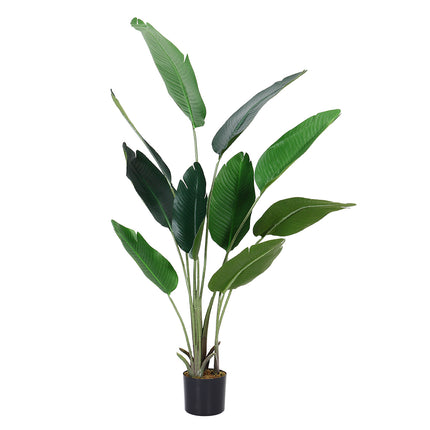 160cm Tall Artificial Banana Leaf Tree Faux Large Plants in Pot
