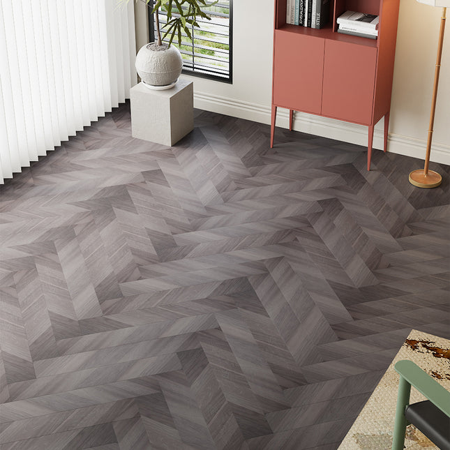 36Pcs Chevron Self-Adhesive PVC Flooring Planks