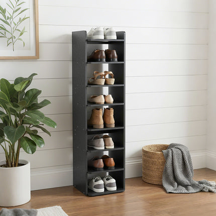 7-Tier/ 8-Tier Narrow Tall Shoes Rack for Entryway