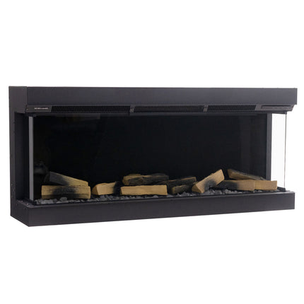 50 inch 3-Sided Smart Electric Fireplace