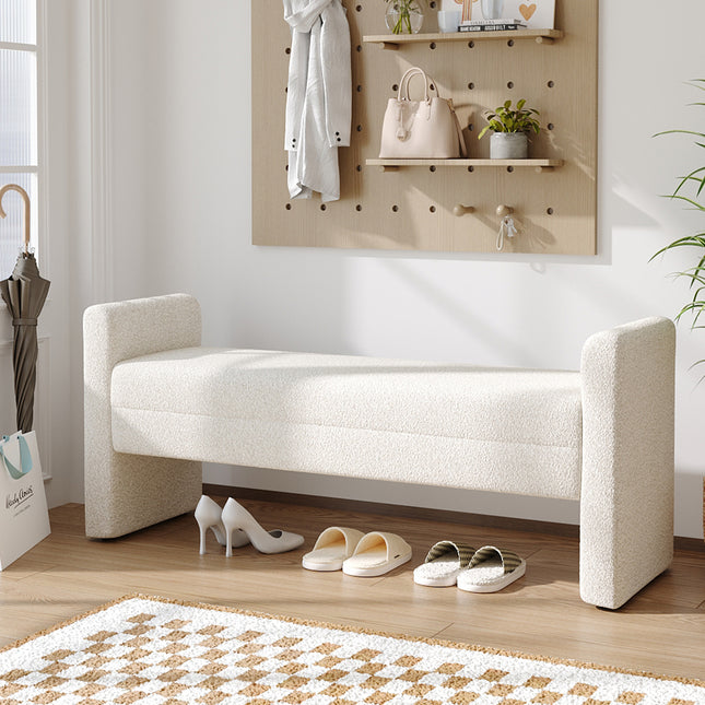 Teddy Upholstered H-Shaped Bench