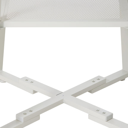 Round Dining Table with Storage Shelf