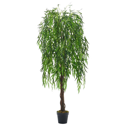 Lifelike Artificial Willow Tree 180cm Tall