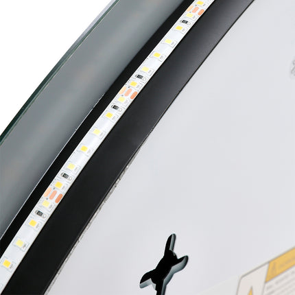 Contemporary Unframed Non-Regular LED Wall Mirror 53x72cm