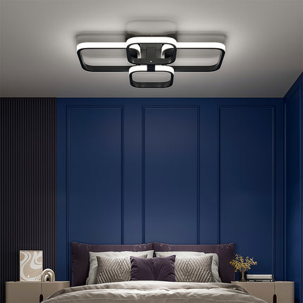 Contemporary LED Energy-efficient Semi Flush Ceiling Light