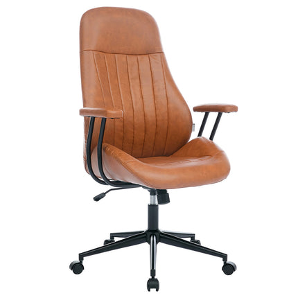 Mid-Century Modern Office Chair with Casters