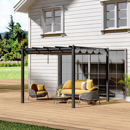 Aluminum Patio Pergola with Canopy