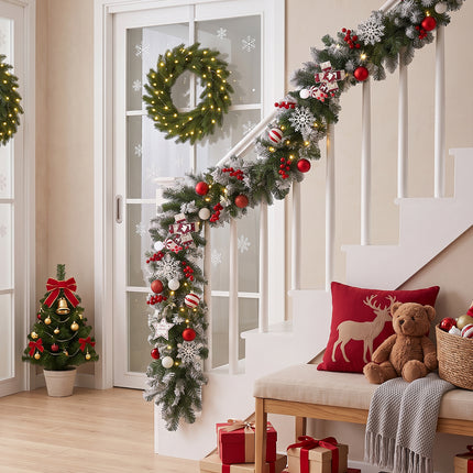 200cm Artificial Christmas Garland Decoration