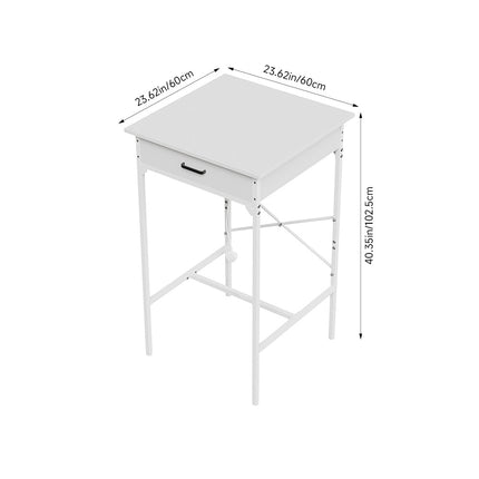 Bar Table with Charging Station