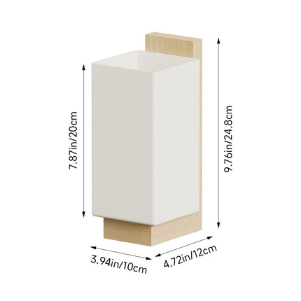 Elegant Wall Lamp with Glass Shade