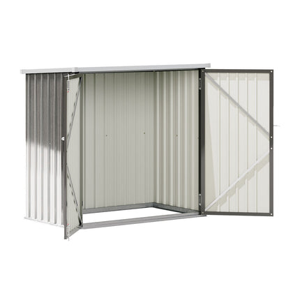 5.5x3ft Garden Metal Tool Shed Outdoor Patio Storage House