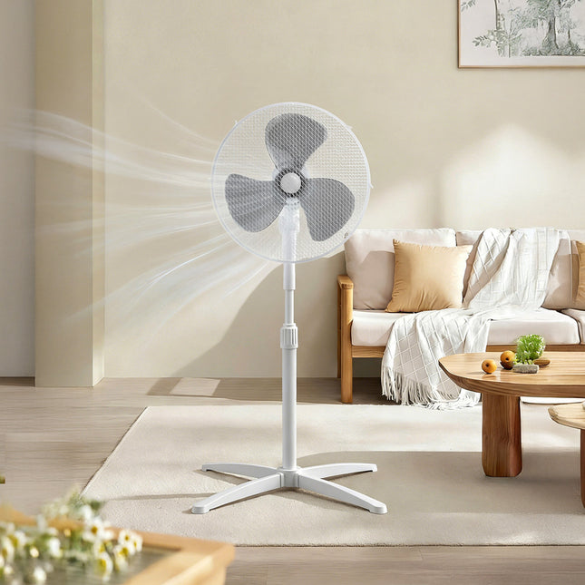 40W Pedestal Fan Height Adjustable