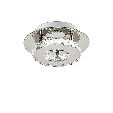 Modern Small Crystal LED Ceiling Light for Hallways and Corridor