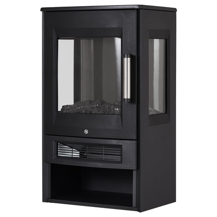 Freestanding Electric Fireplace with Remote Control